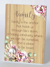 Family Bunch of Joy Sentiment Plaque